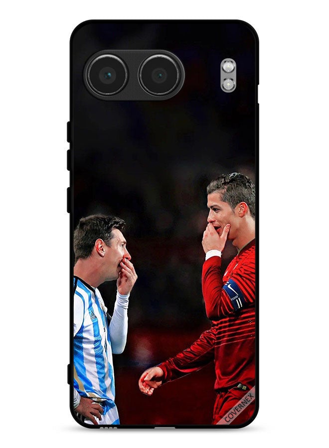 Covernex OnePlus Nord 4 5G Protective Case Cover Ronaldo & Messi In One Frame - Image 1