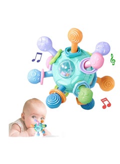 Daytoyz Baby Montessori Teething Toys - Sensory teething toys for babies - Gifts for Infant Newborn - Baby Rattle Chew Toys - Toddler Educational Learning Toys for Boys Girls  - Image 1