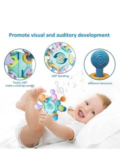 Daytoyz Baby Montessori Teething Toys - Sensory teething toys for babies - Gifts for Infant Newborn - Baby Rattle Chew Toys - Toddler Educational Learning Toys for Boys Girls  - Image 4