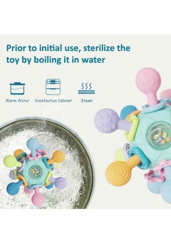 Daytoyz Baby Montessori Teething Toys - Sensory teething toys for babies - Gifts for Infant Newborn - Baby Rattle Chew Toys - Toddler Educational Learning Toys for Boys Girls  - Image 5