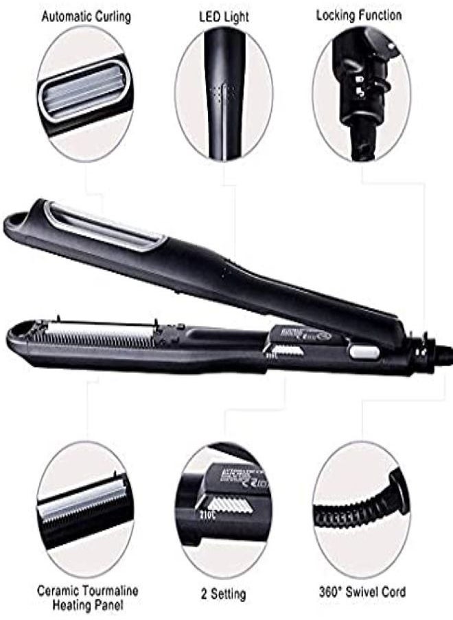 Generic Automatic Crimping Hair Iron Rotating Corn Hair Curler Crimper Professional  - Image 4
