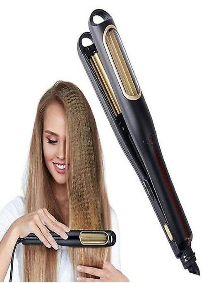Generic Automatic Crimping Hair Iron Rotating Corn Hair Curler Crimper Professional  - Image 1
