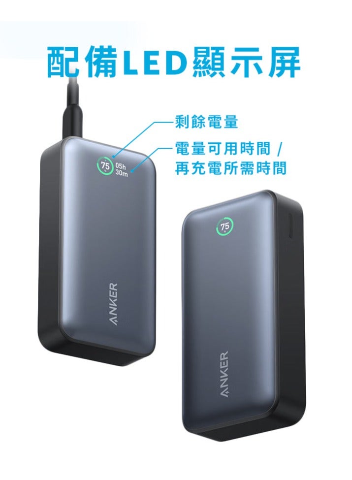 Ankey Anker Power Bank 533 PowerCore 30W PD 10000mAh Portable Charger A1256 Black - Image 4