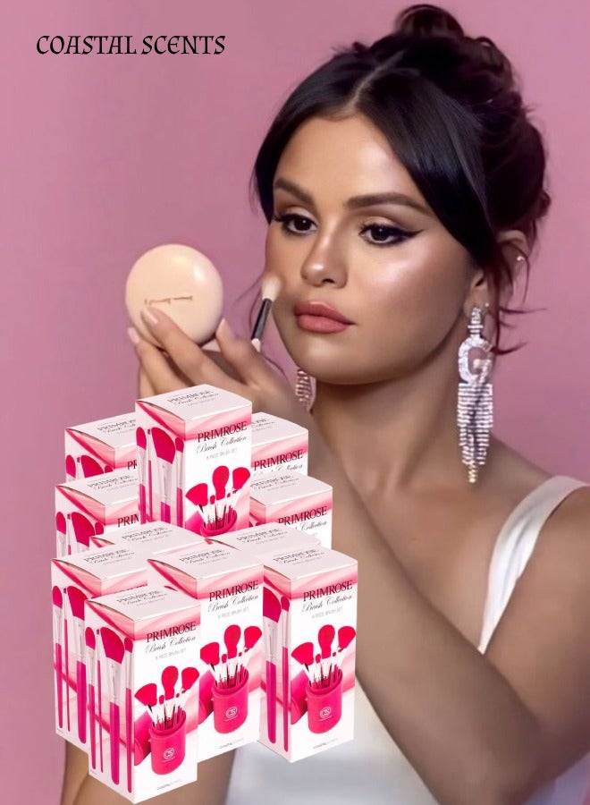 COASTAL SCENTS 10 Pieces Primrose Brush Collection - Image 1