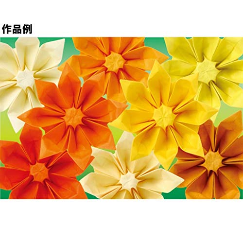 Toyo 068303 Origami Tanto Color Paper, 13.8 inches (35 cm) Square, Yellow, Pack of 12 - Image 4