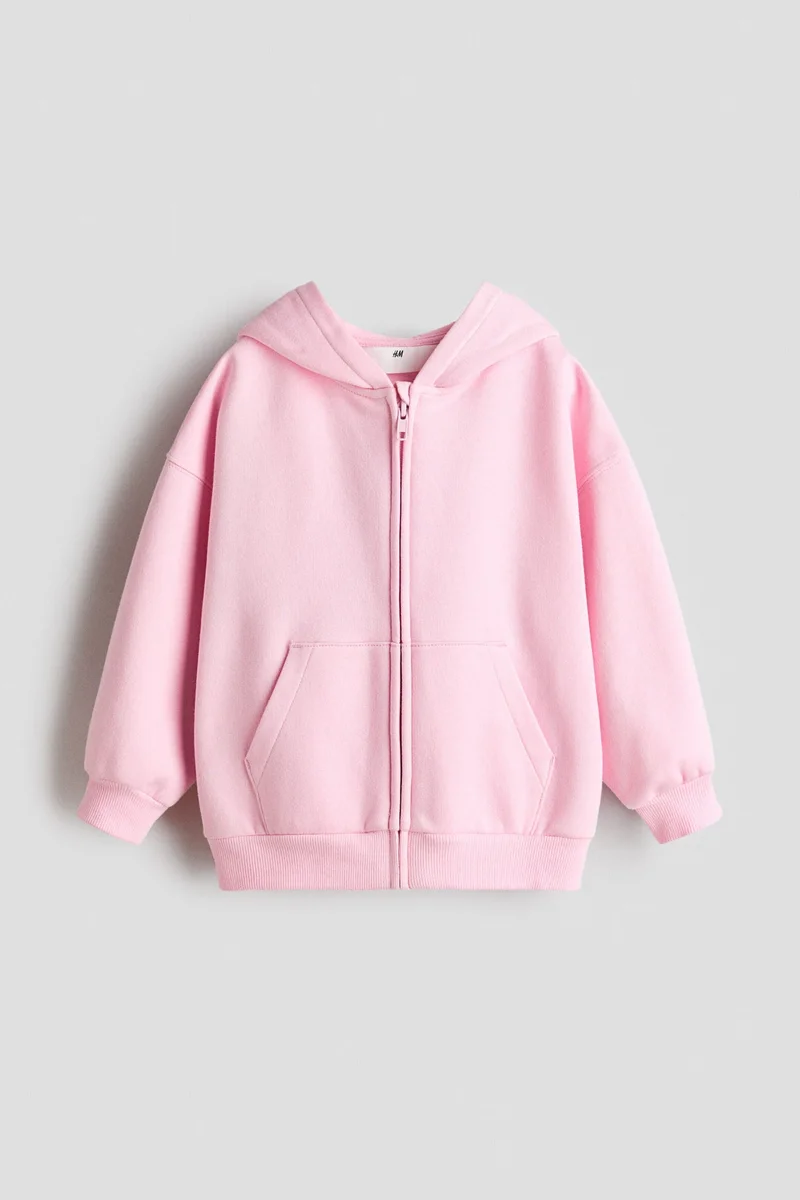 اتش اند ام هودي فضفاض بسحاب كامل