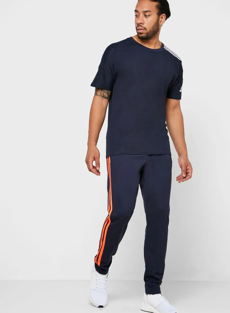Adidas Z.N.E. 3 Stripe T-Shirt