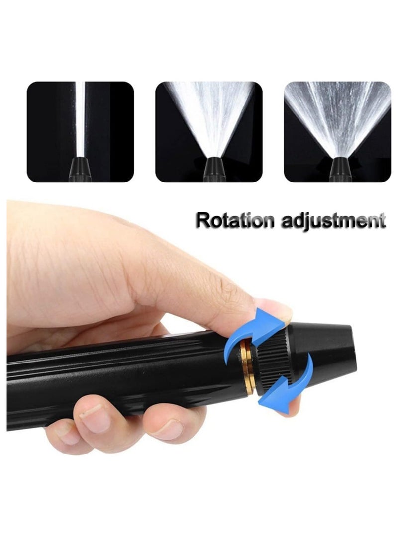 Generic Garden Hose Pipe Spray Gun Starter Set, Alloy High Pressure Hose Watering Nozzle Gun with Hose End Quick Connector, Threaded Tap Adapter Hose Fitting for Car Washing, Garden Irrigation  - Image 4