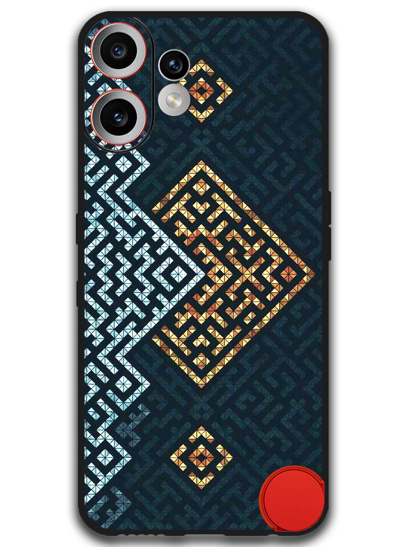 Theodor Case Compatible with Nothing CMF Phone 2 Pro 6.77 Inch Protection Shockproof Bumper Cover Maze art - Image 1