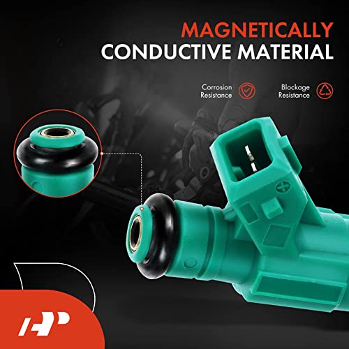 A-Premium Fuel Injectors Compatible with Land Rover Range Rover 1999-2002, Discovery 1999-2004, V8 4.0L 4.6L, Gas, Set of 8, Replace# 0280155787 - Image 5