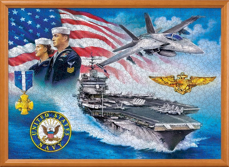 MasterPieces 1000 Piece Jigsaw Puzzle - U.S. Navy - 19.25"x26.75" - Image 5