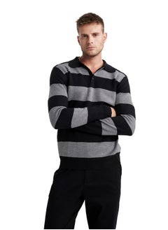 DeFacto Man Tricot Standart Fit Polo Neck Pullover  - Image 4