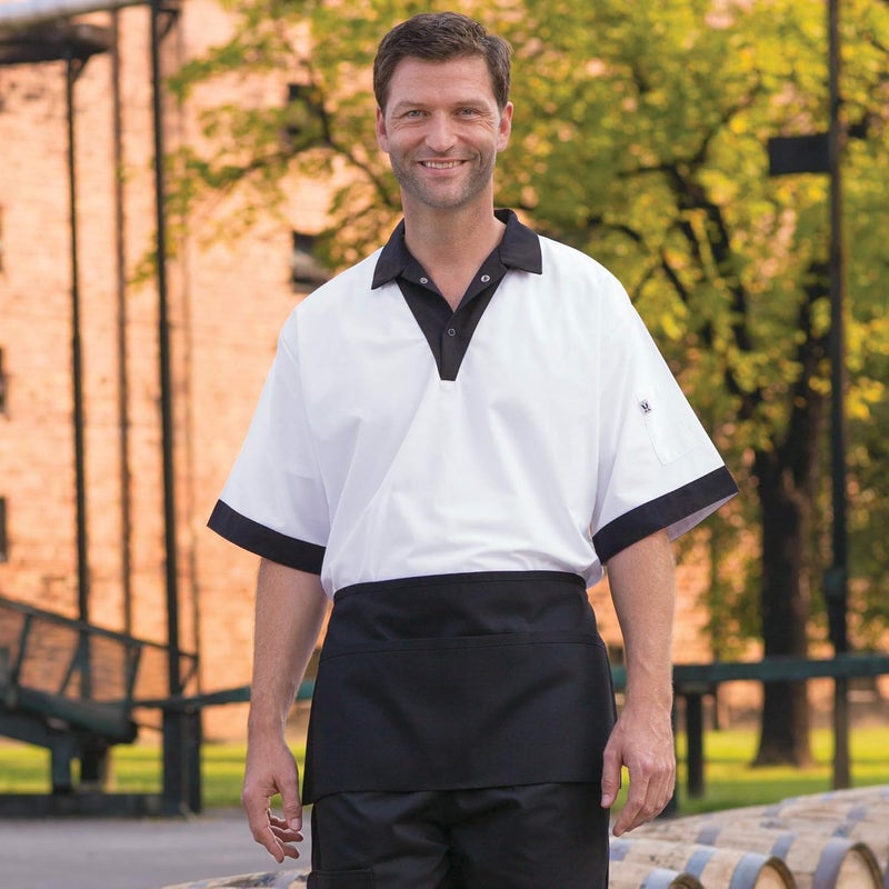 Uncommon Threads Unisex Waist Apron with 3-Section Pocket - Image 3