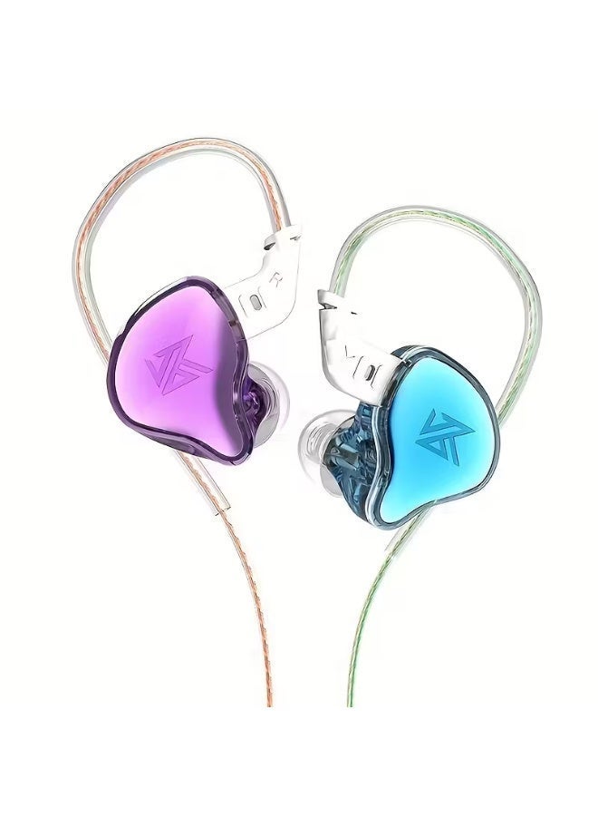 KZ EDC Earphones 1 Dynamic HIFI Bass Earbuds in Ear Wired Headphones Monitor Sport Earphone - Image 2