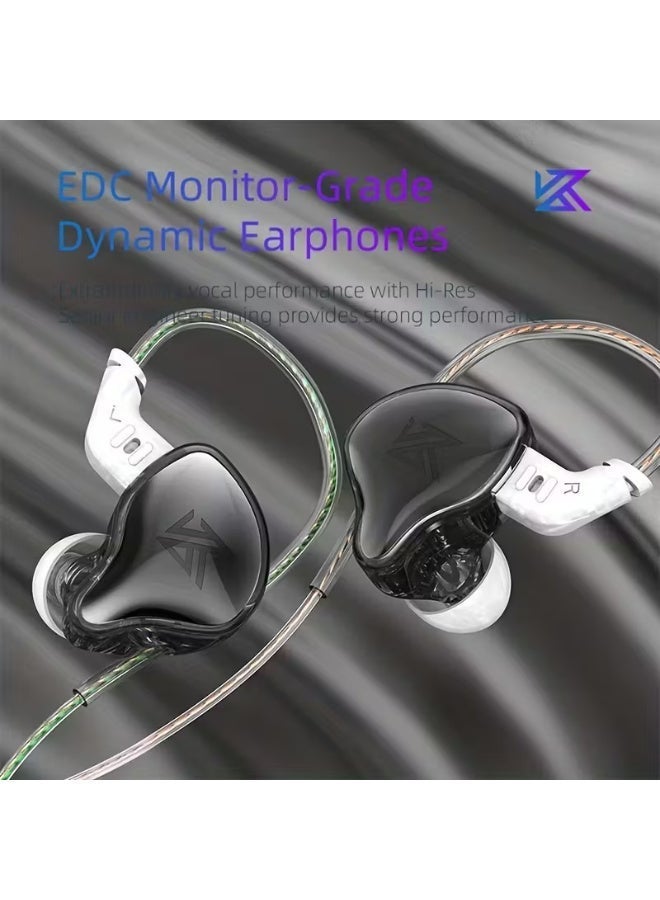KZ EDC Earphones 1 Dynamic HIFI Bass Earbuds in Ear Wired Headphones Monitor Sport Earphone - Image 5