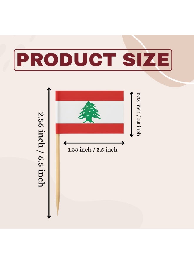 برينت شوب فور مي 100 قطعة من أغطية الكيك - أغطية للكب كيك على الوجهين - مثالية للحفلات - تزيين الحلويات الخاصة بك - أعواد أسنان لتزيين الكيك للاحتفال باليوم الوطني - Image 3