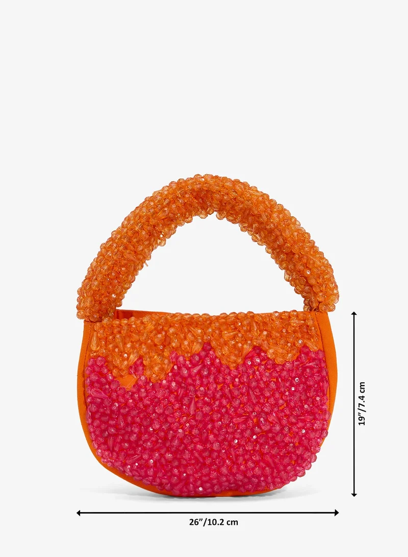Namshi X  Embroidered Beaded Ombre Clutch for Women | Best Price UAE