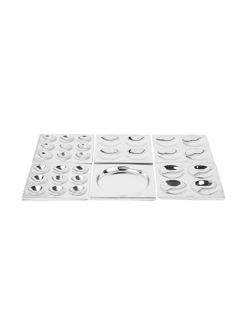 Coconut Coconut Stainless Steel - Trivia Idli Maker | Unique Rectangular Shape Idli Steamer For Home | Include 3 Regular, 2 Mini & 1 Tatte Idli Plate | Restaurant Type Soft & Fluffy Idli | Induction Base  - Image 4