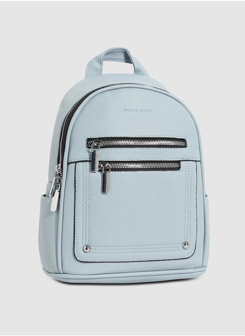 Haute Sauce The Utility Mini Backpack - Icy Blue  - Image 4