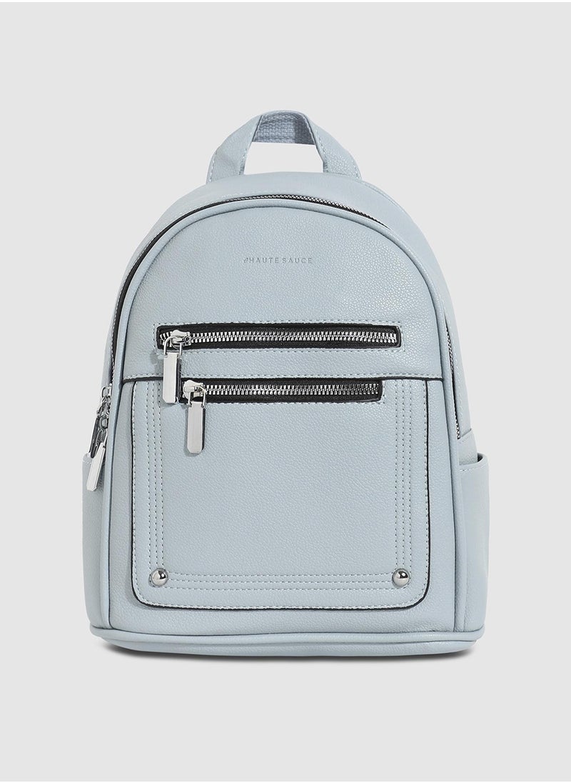 Haute Sauce The Utility Mini Backpack - Icy Blue  - Image 3