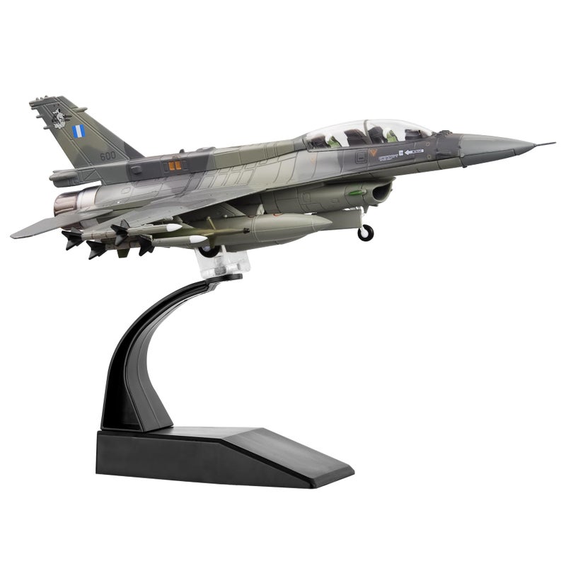 HANGHANG 172 F16D Fighter Jet Plane Metal Aircraft Military Airplane Diecast Plane for Collection or Gift - Image 2