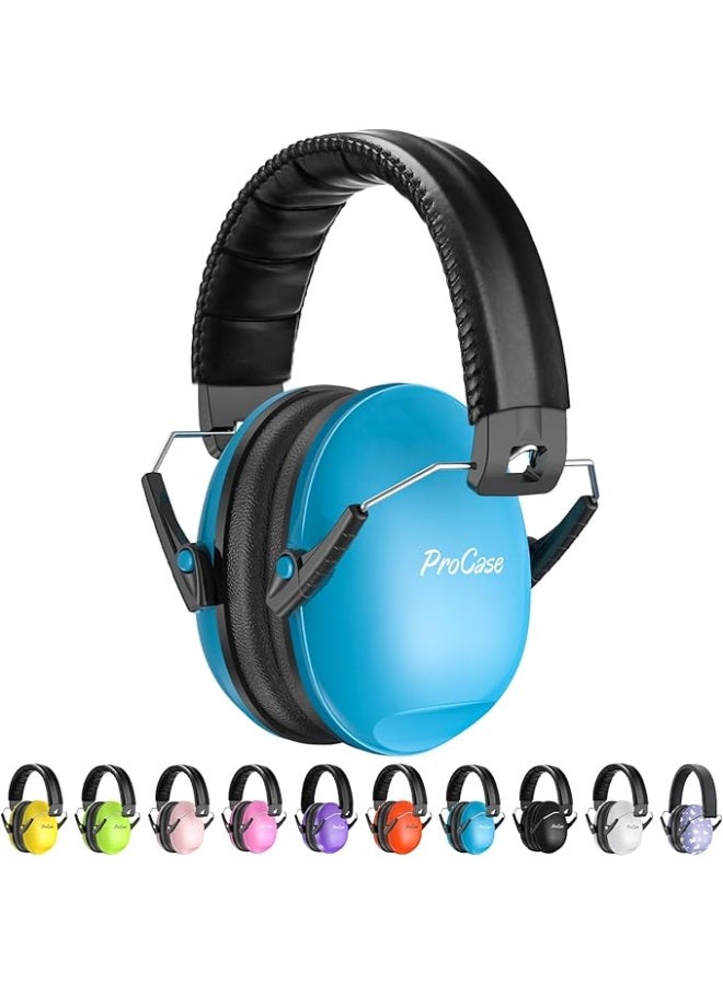 Procases Safe Kids Ear Muffs for Noise Reduction and Hearing Protection – Soundproof Ear Defenders with Adjustable Headband and Comfortable Telescopic Arms for All Ages - Image 1