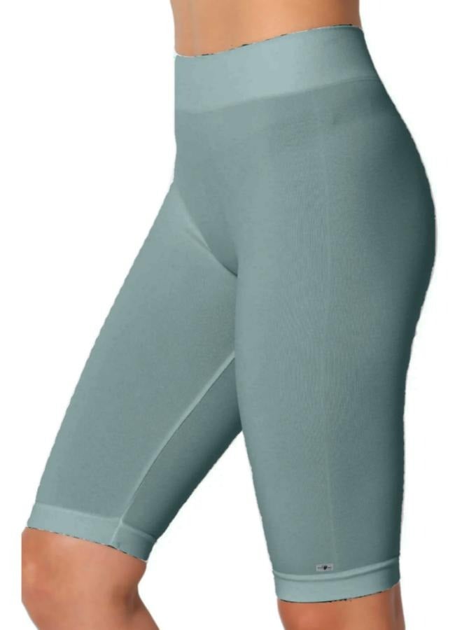 شورت نسائي بطول الركبة، بنطال ضيق للمشي وتمارين اليوغا وأكتيفيوير KU407 - Image 2