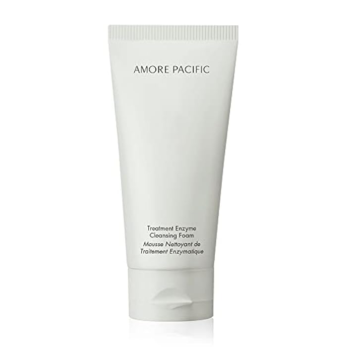 AMOREPACIFIC Treatment Enzyme Cleansing Foam | Soothing Korean Face Cleanser with Hyaluronic Acid and Green Tea Enzymes - Image 1