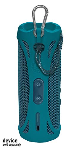 Alltravel Silicone Case for JBL FLIP 5 Waterproof Portable Speaker, by Alltravel, Portable Full Protection Solution, Customized Skin with Color and Shape Matching, for FLIP 5 only (Blue) - Image 4