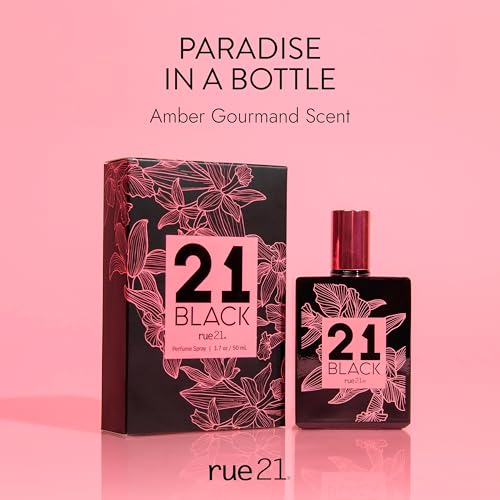 Rue 21 21 Black Eau De Parfum Women's Perfume Spray - 1.7 fl oz (50 ml) - Image 5