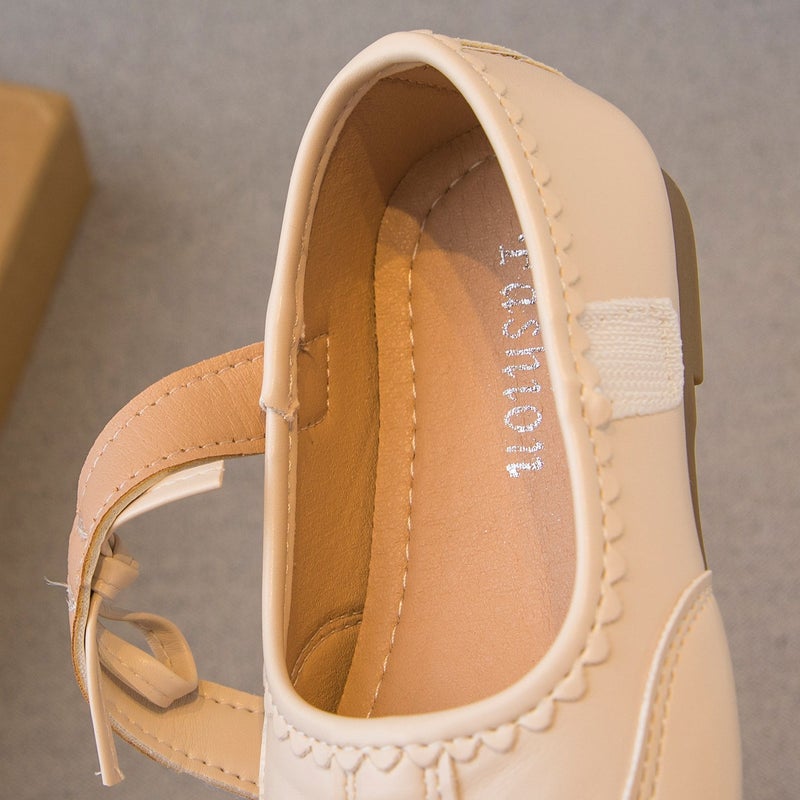 Girls'' Leather Shoes 2025 Spring and Autumn New Children''s Shoes Little Girl Princess Shoes Soft-Soled Loafers Baby Single Shoes Trendy - Image 4
