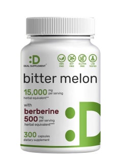 DEAL SUPPLEMENT Bitter Melon 1500mg 200 Capsules Extra Strength Bitter Melon 