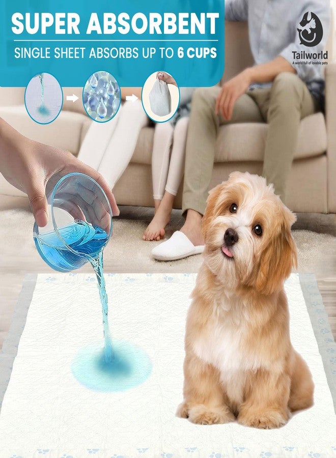 Tailworld Training Pads, with Odor Lock Technology & Super Absorbent Pee Pads, Leak-Proof Dog Potty Training Pads for Puppies, Dogs,Cats & Rabbits (60 X 60 cm) (30 Pcs) - Image 5