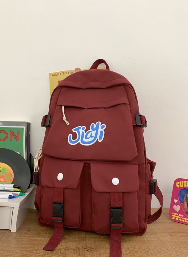 Sharpdo Student Casual Large Capacity Backpack - Image 2