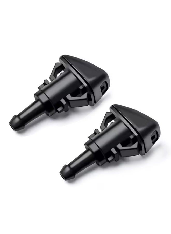 YIENAKFUN 4805742AC Front Windshield Washer Nozzles Kit for Dodge, Jeep, Ram Replaces OEM # 4805742AB, 5116079AA Wiper Spray Washer Jet Kit - Image 1