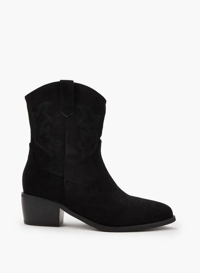 Women's Block Heel Ankle Boots
