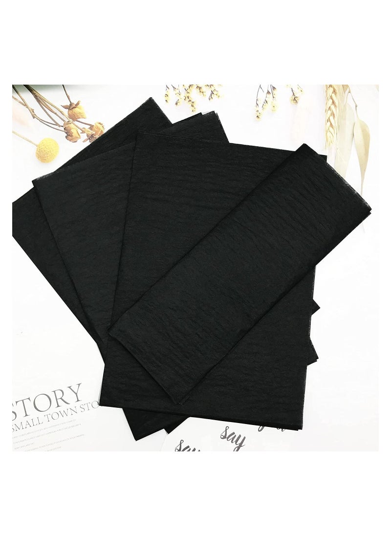 Generic - Tissue Paper 50 Sheets BLACK Size: 50 * 70 cm wrapping DIY tissues 17 gram use for T Shirt,Dress,Abayas Wrapping. (Red, 50 * 70cm) - Image 1