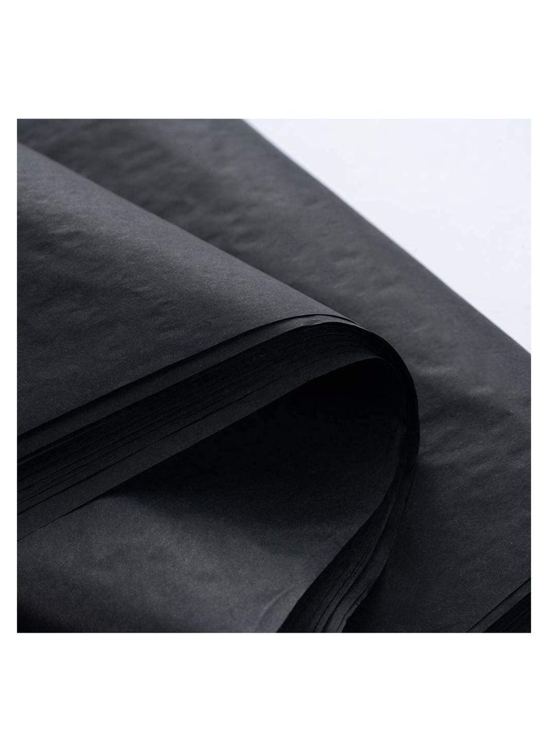 Generic - Tissue Paper 50 Sheets BLACK Size: 50 * 70 cm wrapping DIY tissues 17 gram use for T Shirt,Dress,Abayas Wrapping. (Red, 50 * 70cm) - Image 1