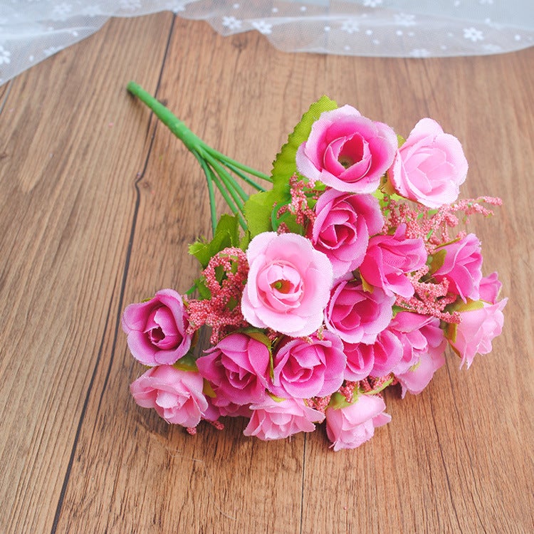 Generic Artificial Mini Rose Buds Home Decor F27 Mei 