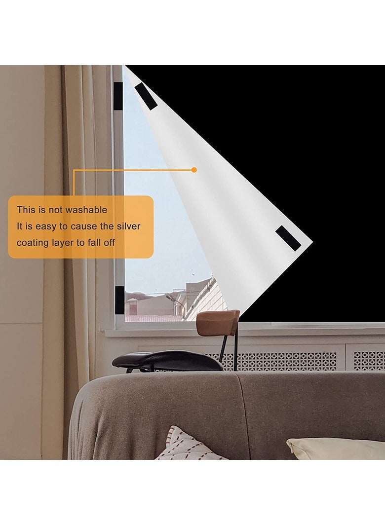 Sakina Portable Blackout Curtains With Self Adhesive Tape,DIY-Cut  For Bedroom Living Room Bathroom And Attic Blackout Window Curtains,Travel-Friendly Window Covers - Image 5