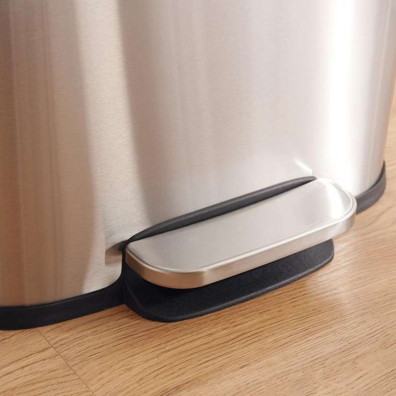 Pan Home سلة مهملات كروم للاستخدام المنزلي - 30 لتر - Image 2