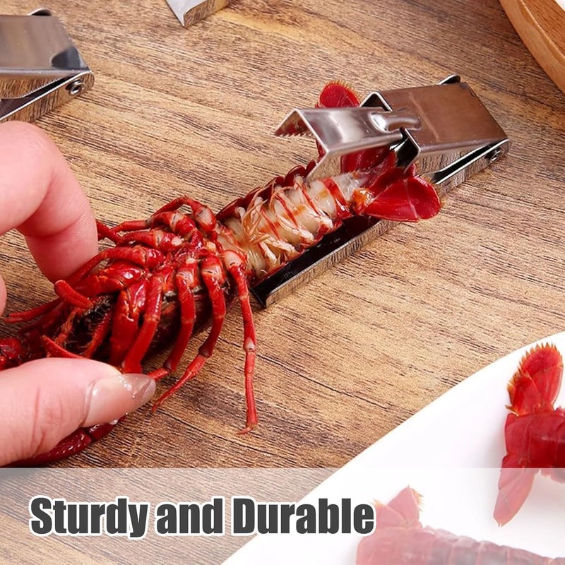 panthra 5 Pcs of Crawfish Peeler Tool,Crawfish Tail Remover Tool,Stainless Steel,Small and Portable,Practical and Labor-Saving,Easy to Remove the Shell - Image 5