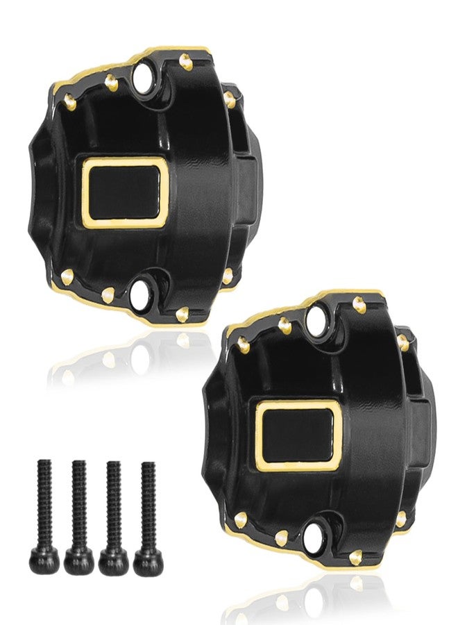 LRFHL Brass Upgrade Kit Brass Wheel Weights Hex Adapter Steering Knuckles Skid Plate Diff Covers RC Upgrade Parts for 1/32 Redcat Ascent-32 - Image 5