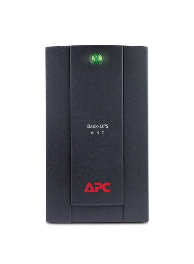 APC Back-UPS 650VA / 390W 230V Line-Interactive Desktop UPS 4 IEC C13 Outlets LED Indicators & Audible Alarms Fully Tested with New Battery (Renewed) BX650CI