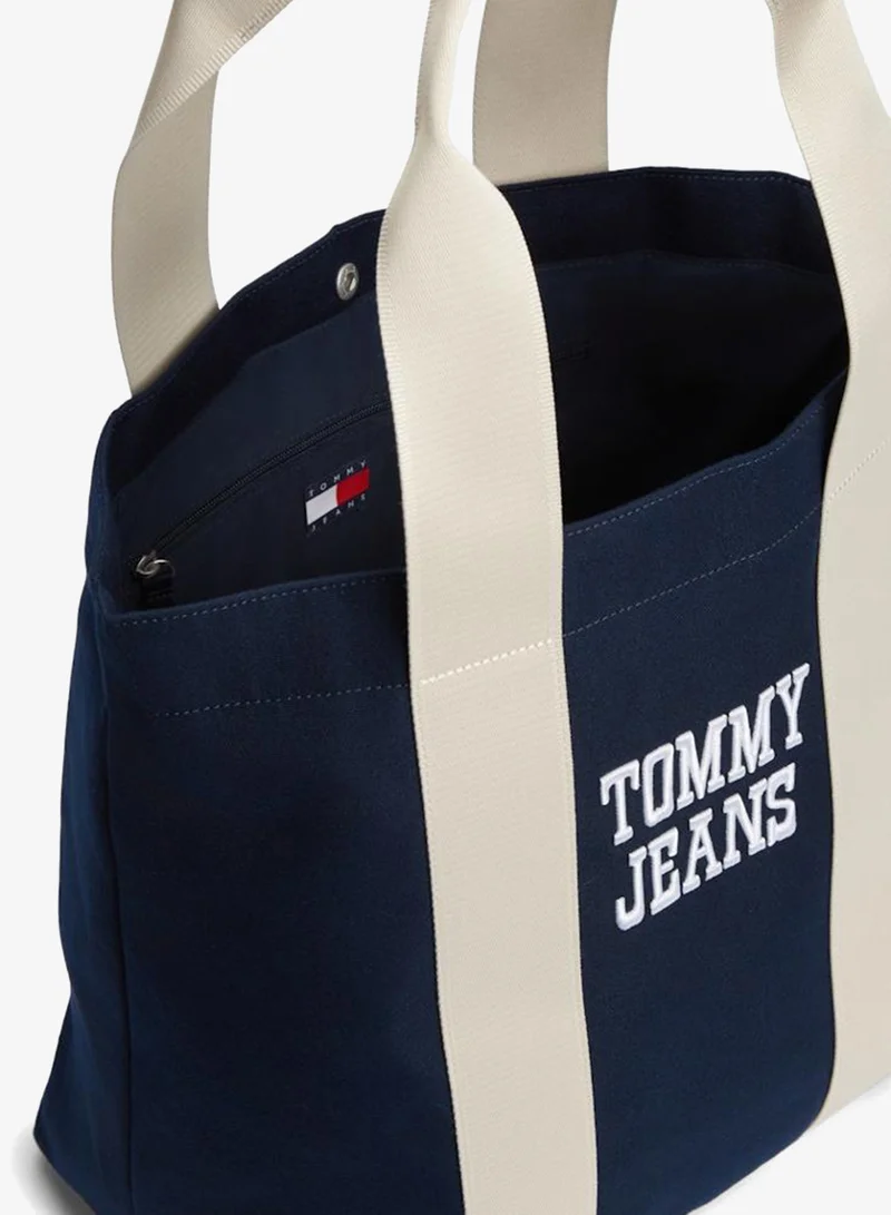 TOMMY JEANS Dark Night Navy Bold Varsity Tote for Men | Best Price UAE