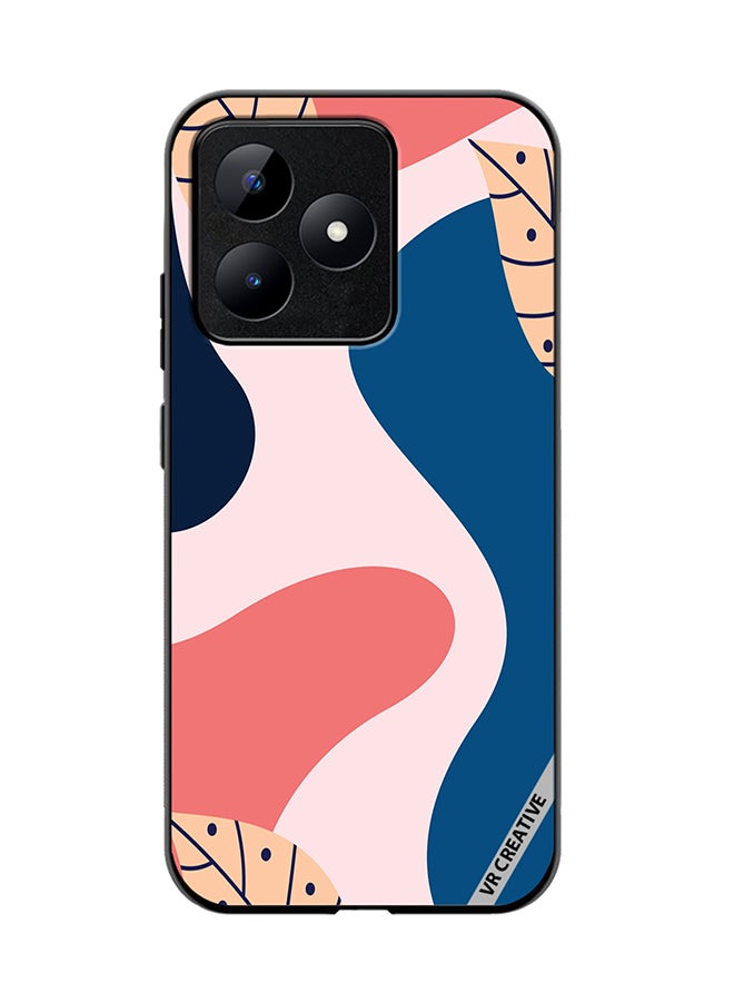 Protective Case Cover For Realme C53 Abstract Modern Digital Painting Fashion Design Multicolour