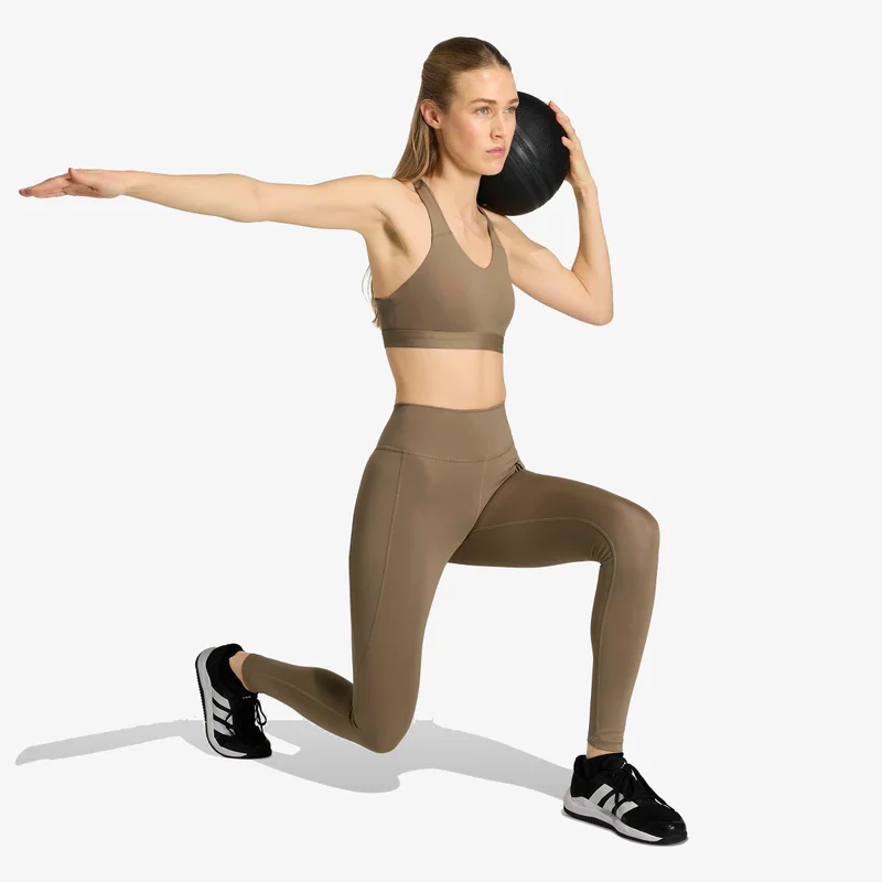 Adidas  Optime Essentials Workout High Support Bra for Women | Best Price UAE