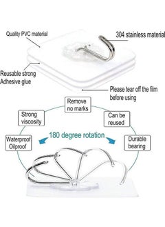 Generic 20PCS Clear Hooks 6cm Hooks  - Image 3
