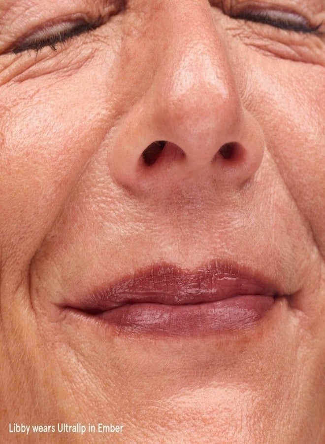 Glossier Ultralip Ultra Shiny Lipstick with Hyaluronic Acid , Ember - mauve foncé 3g – Hydrating, Glossy Lip Color - Image 5