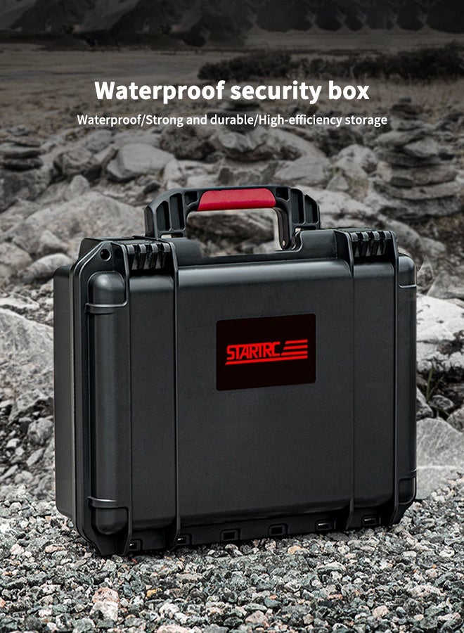 Waterproof Hard Carrying Case for DJI Osmo Pocket 3, Shockproof Protective Storage Box with Custom EVA Foam for Camera & Accessories, Durable Travel Safety Case - Image 4